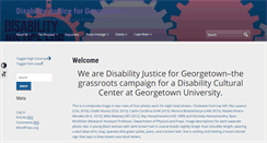 Desktop Screenshot of disabilityjusticegu.com