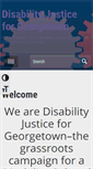 Mobile Screenshot of disabilityjusticegu.com